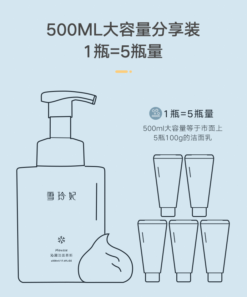 雪玲妃洁面慕斯产品图16