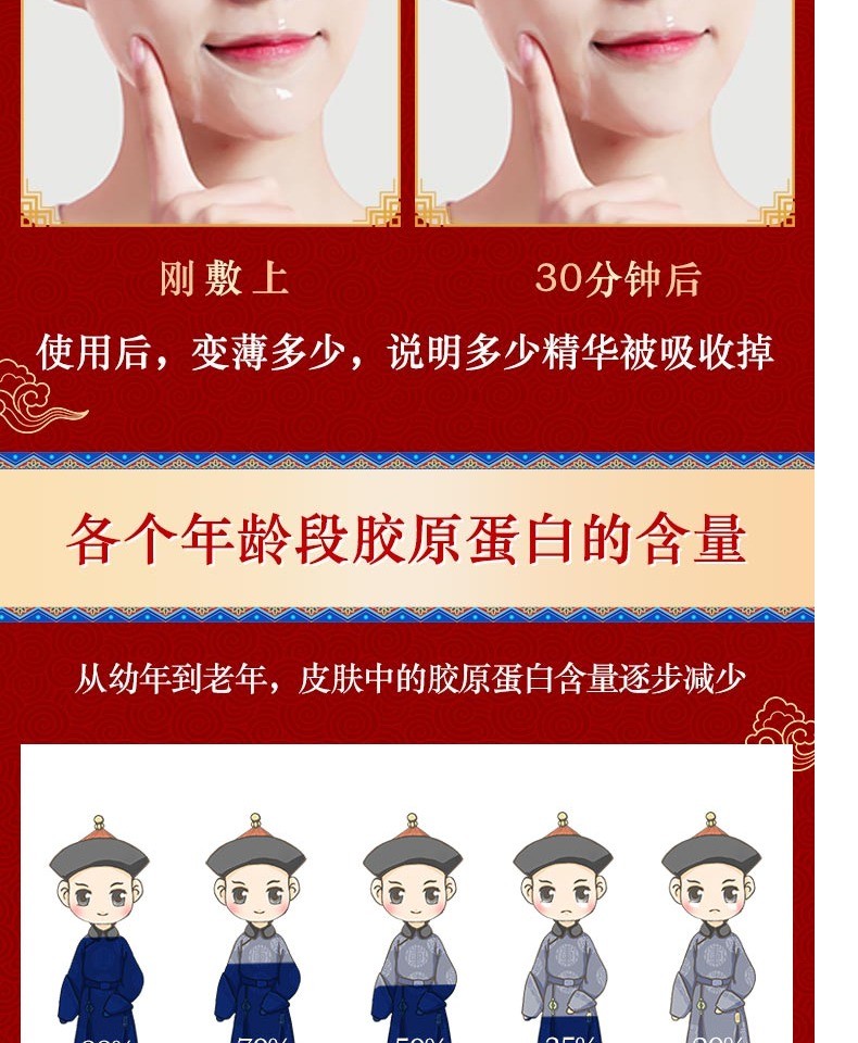 胶原蛋白多肽面膜实拍图8